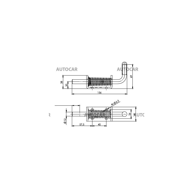 Uzáver bočnice ZB-08
