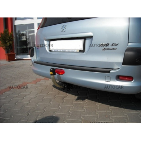 Ťažné zariadenie pre 206 SW - Combi - skrutkový systém - od 2002 do Ťažné zariadenie pre 206 SW - Combi - skrutkový systém - od 2002 do
