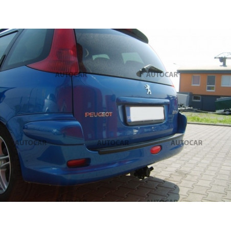 Ťažné zariadenie pre 206 SW - Combi - skrutkový systém - od 2002 do Ťažné zariadenie pre 206 SW - Combi - skrutkový systém - od 2002 do