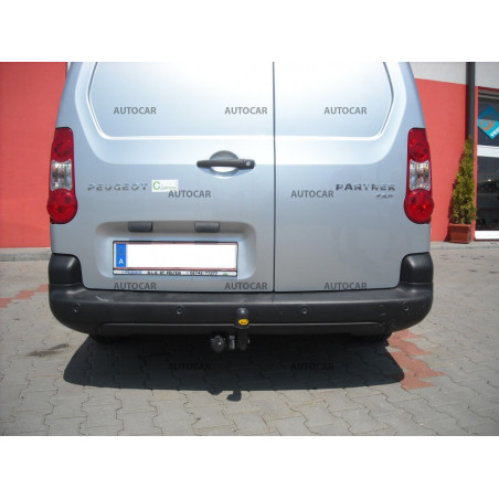 Ťažné zariadenie pre PARTNER - Pick up - skrutkový systém - od 2008 do Ťažné zariadenie pre PARTNER - Pick up - skrutkový systém - od 2008 do