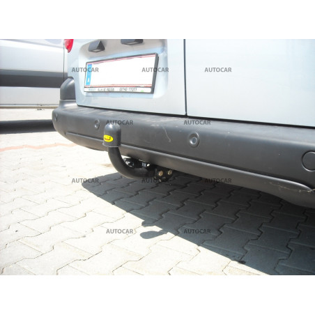 Ťažné zariadenie pre PARTNER - Pick up - skrutkový systém - od 2008 do Ťažné zariadenie pre PARTNER - Pick up - skrutkový systém - od 2008 do