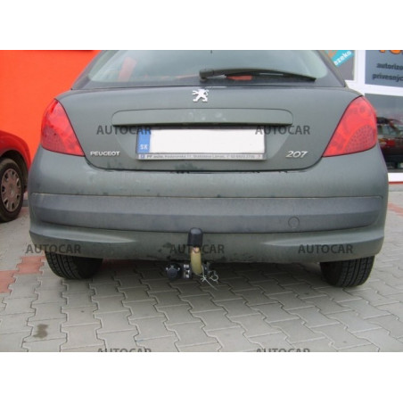 Ťažné zariadenie pre 207 - 3/5 dv. - automatický systém - od 2006 do Ťažné zariadenie pre 207 - 3/5 dv. - automatický systém - od 2006 do