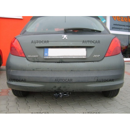 Ťažné zariadenie pre 207 - 3/5 dv. - automatický systém - od 2006 do Ťažné zariadenie pre 207 - 3/5 dv. - automatický systém - od 2006 do