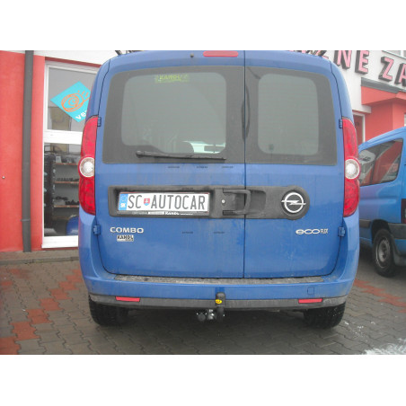 Ťažné zariadenie pre COMBO - "C" Pick Up - skrutkový systém - od 2001/09 do Ťažné zariadenie pre COMBO - "C" Pick Up - skrutkový systém - od 2001/09 do