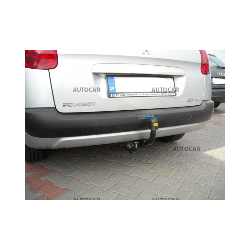 Ťažné zariadenie pre 207 SW - combi - skrutkový systém - od 2007 do 