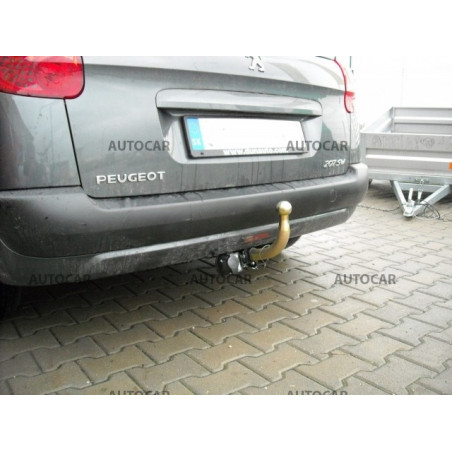 Ťažné zariadenie pre 207 SW - combi - automatický systém - od 2007 do Ťažné zariadenie pre 207 SW - combi - automatický systém - od 2007 do