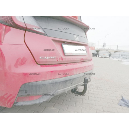 Ťažné zariadenie pre Honda Civic - 5 -dv., - automatický vertikálny systém - od 2015/- Ťažné zariadenie pre Honda Civic - 5 -dv., - automatický vertikálny systém - od 2015/-