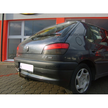 Tažné zařízení pro Peugeot 306 - odnímatelný bajonetový systém Tažné zařízení pro Peugeot 306 - odnímatelný bajonetový systém