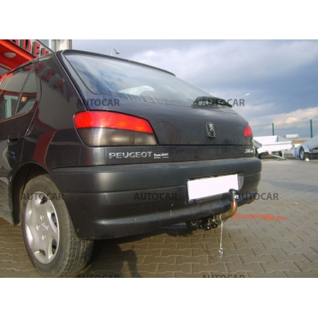 Tažné zařízení pro Peugeot 306 - odnímatelný bajonetový systém Tažné zařízení pro Peugeot 306 - odnímatelný bajonetový systém