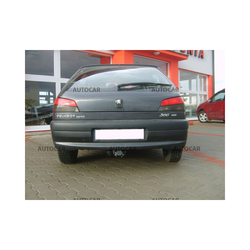 Tažné zařízení pro Peugeot 306 - odnímatelný bajonetový systém
