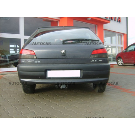 Tažné zařízení pro Peugeot 306 - odnímatelný bajonetový systém Tažné zařízení pro Peugeot 306 - odnímatelný bajonetový systém