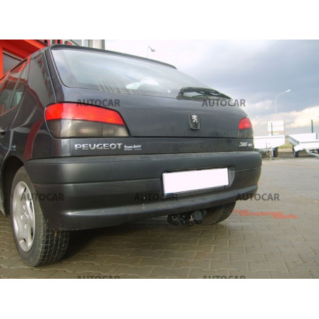 Tažné zařízení pro Peugeot 306 - odnímatelný bajonetový systém Tažné zařízení pro Peugeot 306 - odnímatelný bajonetový systém