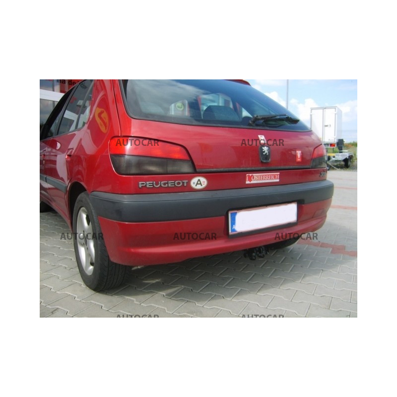 Tažné zařízení pro Peugeot 306 - odnímatelný bajonetový systém