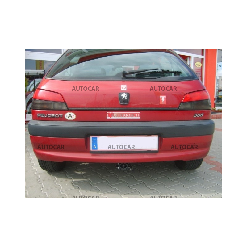 Tažné zařízení pro Peugeot 306 - odnímatelný bajonetový systém