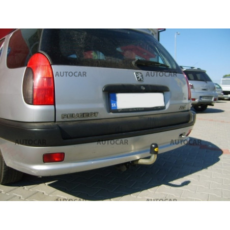 Tažné zařízení pro Peugeot 306 - odnímatelný bajonetový systém Tažné zařízení pro Peugeot 306 - odnímatelný bajonetový systém