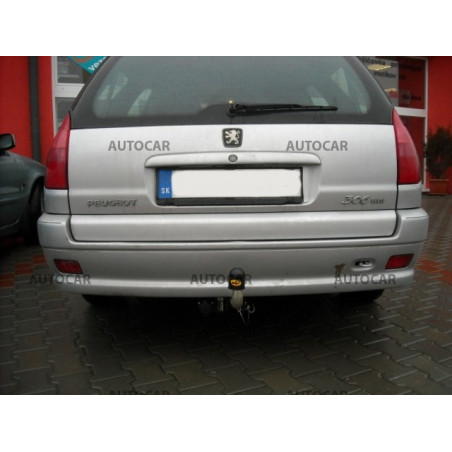 Tažné zařízení pro Peugeot 306 - odnímatelný bajonetový systém Tažné zařízení pro Peugeot 306 - odnímatelný bajonetový systém