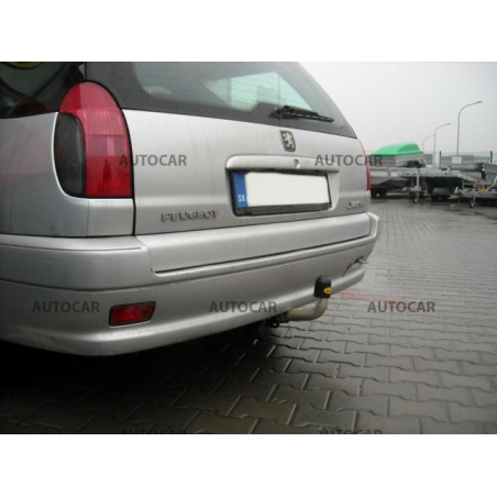 Tažné zařízení pro Peugeot 306 - odnímatelný bajonetový systém Tažné zařízení pro Peugeot 306 - odnímatelný bajonetový systém
