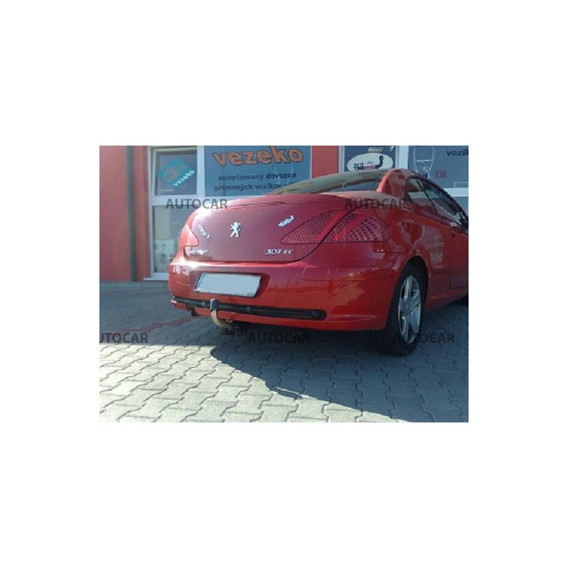 Tažné zařízení pro Peugeot 307 - 3/5 dv. - odnímatelný bajonetový systém