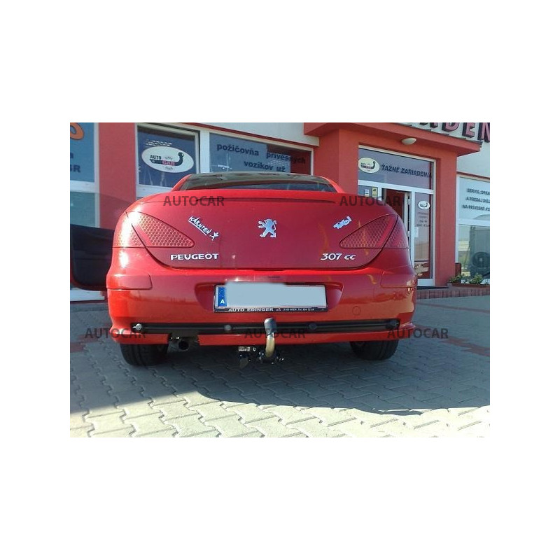 Tažné zařízení pro Peugeot 307 - 3/5 dv. - odnímatelný bajonetový systém