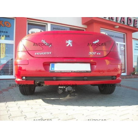 Tažné zařízení pro Peugeot 307 - 3/5 dv. - odnímatelný bajonetový systém Tažné zařízení pro Peugeot 307 - 3/5 dv. - odnímatelný bajonetový systém