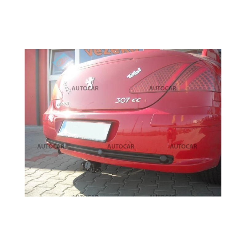 Tažné zařízení pro Peugeot 307 - 3/5 dv. - odnímatelný bajonetový systém