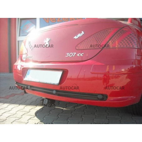 Tažné zařízení pro Peugeot 307 - 3/5 dv. - odnímatelný bajonetový systém Tažné zařízení pro Peugeot 307 - 3/5 dv. - odnímatelný bajonetový systém