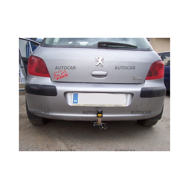 Tažné zařízení pro Peugeot 307 - 3/5 dv. - odnímatelný bajonetový systém