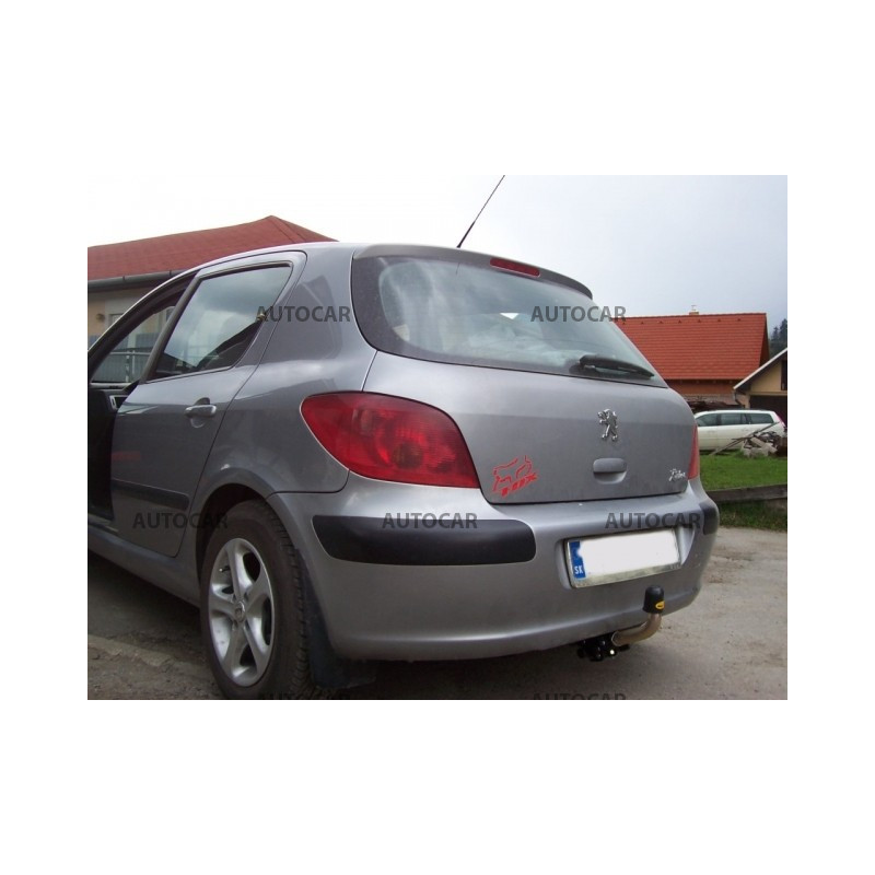 Tažné zařízení pro Peugeot 307 - 3/5 dv. - odnímatelný bajonetový systém