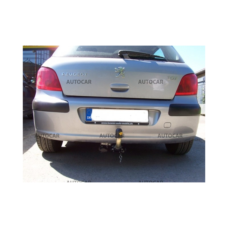 Tažné zařízení pro Peugeot 307 - 3/5 dv. - odnímatelný bajonetový systém
