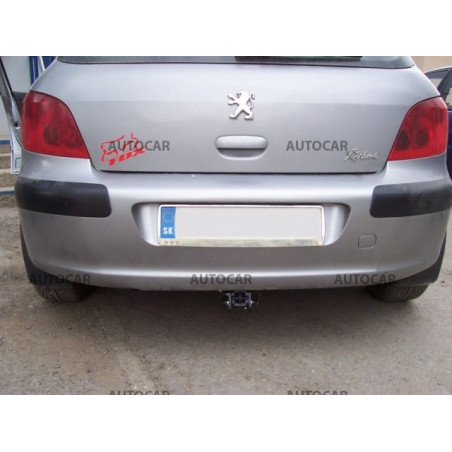 Tažné zařízení pro Peugeot 307 - 3/5 dv. - odnímatelný bajonetový systém Tažné zařízení pro Peugeot 307 - 3/5 dv. - odnímatelný bajonetový systém
