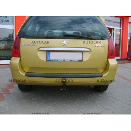 Ťažné zariadenie pre 307 SW - Combi - skrutkový systém - od 2001 do Ťažné zariadenie pre 307 SW - Combi - skrutkový systém - od 2001 do