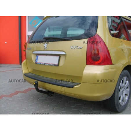 Ťažné zariadenie pre 307 SW - Combi - skrutkový systém - od 2001 do Ťažné zariadenie pre 307 SW - Combi - skrutkový systém - od 2001 do