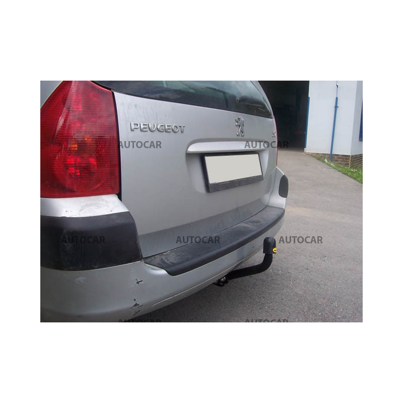 Ťažné zariadenie pre 307 SW - Combi - skrutkový systém - od 2001 do 