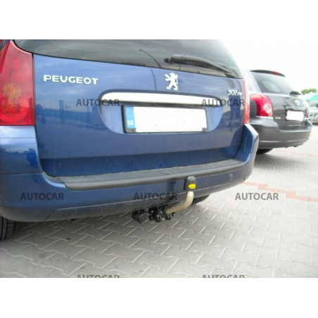 Ťažné zariadenie pre 307 SW - Combi - automatický systém - od 2001 do Ťažné zariadenie pre 307 SW - Combi - automatický systém - od 2001 do