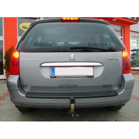 Ťažné zariadenie pre 307 SW - Combi - automatický systém - od 2001 do Ťažné zariadenie pre 307 SW - Combi - automatický systém - od 2001 do