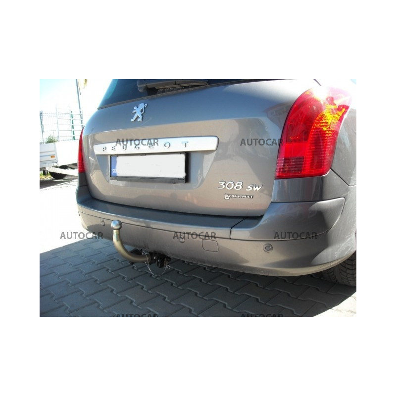 Ťažné zariadenie pre 308 - SW - combi - automatický systém - od 2008 do 