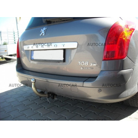 Ťažné zariadenie pre 308 - SW - combi - automatický systém - od 2008 do Ťažné zariadenie pre 308 - SW - combi - automatický systém - od 2008 do