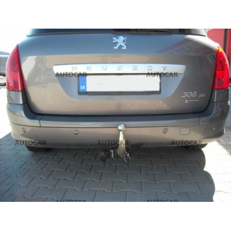 Ťažné zariadenie pre 308 - SW - combi - automatický systém - od 2008 do Ťažné zariadenie pre 308 - SW - combi - automatický systém - od 2008 do