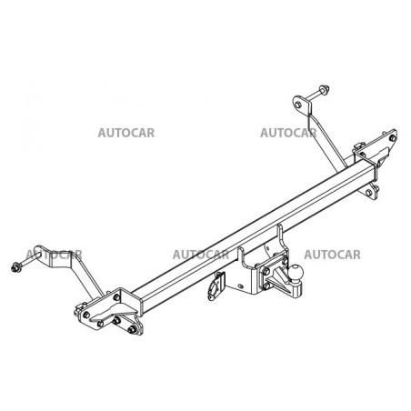 Tažné zařízení pro Peugeot BOXER - Dodávka L1, L2, L3 - šroubový systém