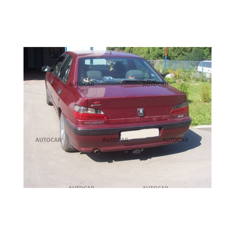 Tažné zařízení pro Peugeot 406 - odnímatelný bajonetový systém