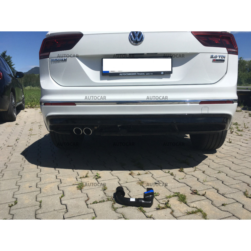 Tažné zařízení pro Volkswagen TIGUAN - odnímatelný vertikální bajonetový systém