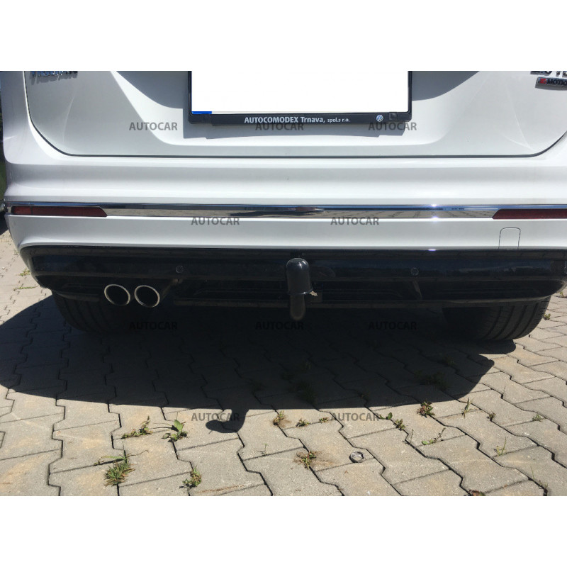 Tažné zařízení pro Volkswagen TIGUAN - odnímatelný vertikální bajonetový systém