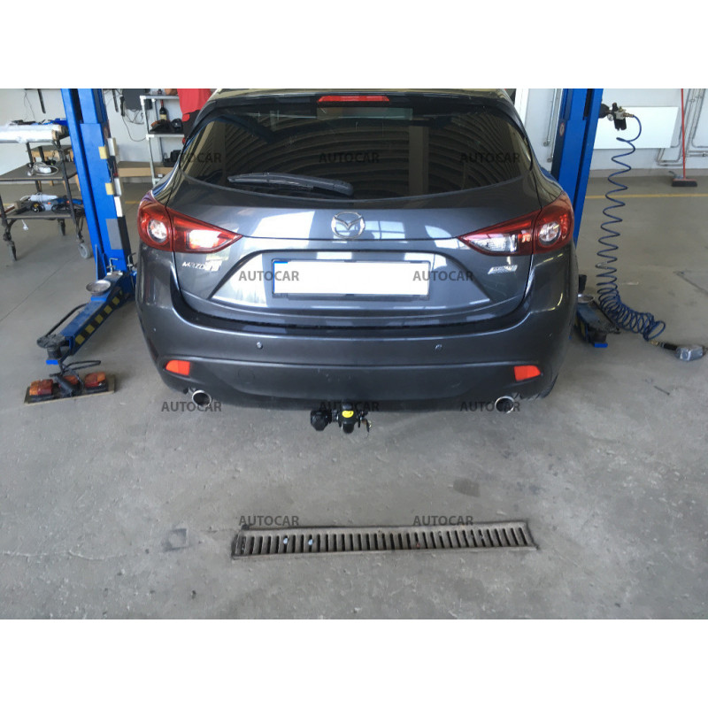 Tažné zařízení pro Mazda 3 - J36A - 5 dv. - odnímatelný bajonetový systém