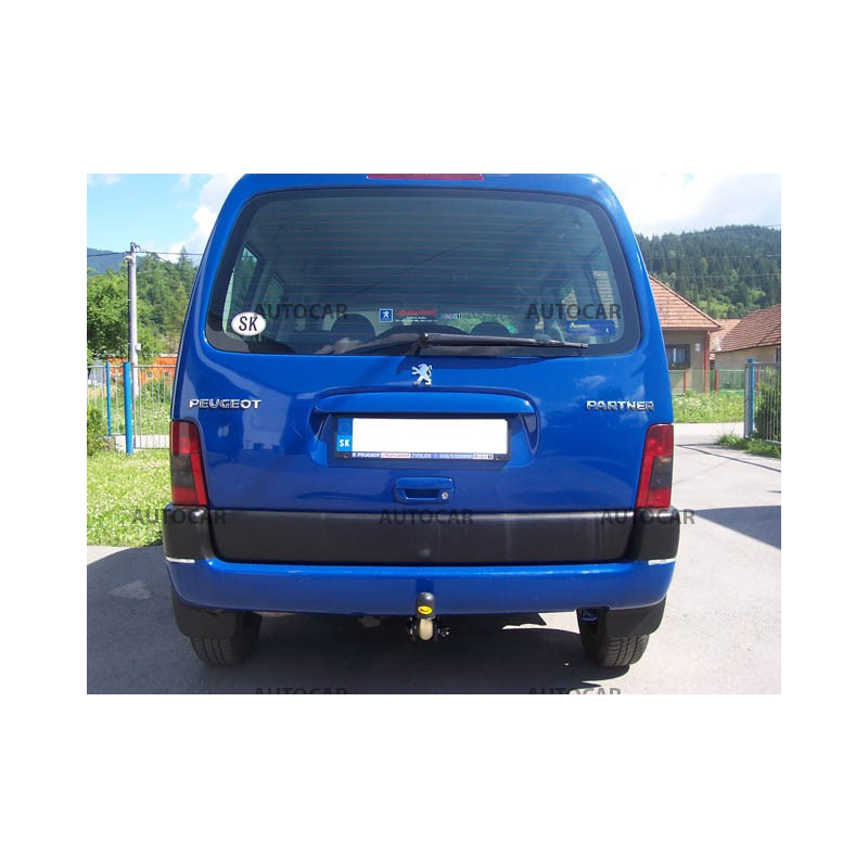 Tažné zařízení pro Peugeot PARTNER - odnímatelný bajonetový systém