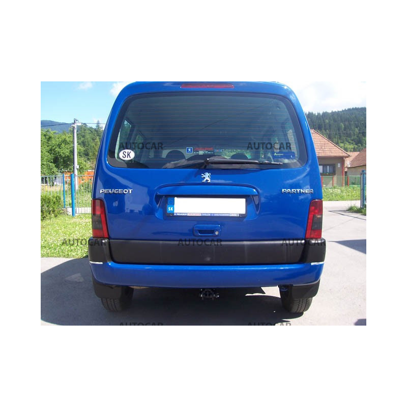 Tažné zařízení pro Peugeot PARTNER - odnímatelný bajonetový systém