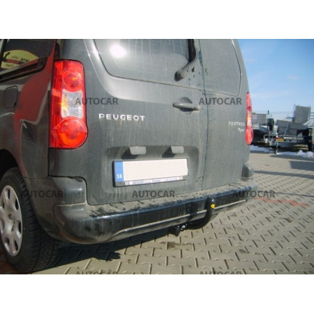 Ťažné zariadenie pre PARTNER - Pick Up - skrutkový systém - od 2008 do Ťažné zariadenie pre PARTNER - Pick Up - skrutkový systém - od 2008 do