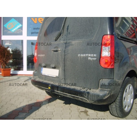 Ťažné zariadenie pre PARTNER - Pick Up - skrutkový systém - od 2008 do Ťažné zariadenie pre PARTNER - Pick Up - skrutkový systém - od 2008 do