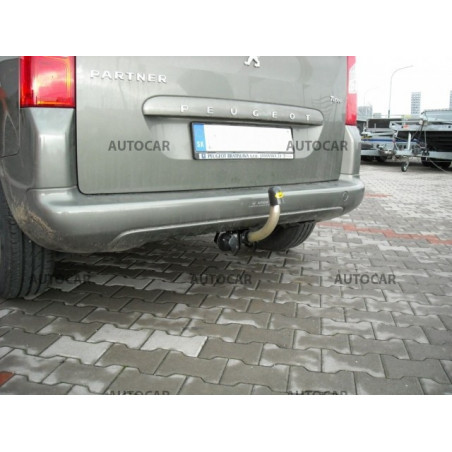 Ťažné zariadenie pre PARTNER - Pick Up - automatický systém - od 2008 do Ťažné zariadenie pre PARTNER - Pick Up - automatický systém - od 2008 do
