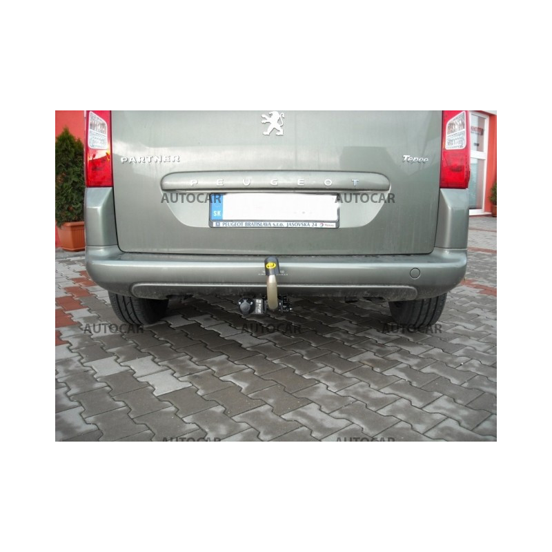 Ťažné zariadenie pre PARTNER - Pick Up - automatický systém - od 2008 do 