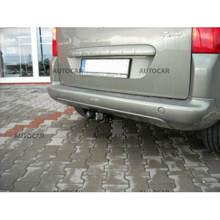 Ťažné zariadenie pre PARTNER - Pick Up - automatický systém - od 2008 do Ťažné zariadenie pre PARTNER - Pick Up - automatický systém - od 2008 do
